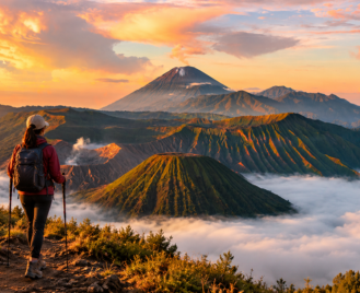 Volcano in Bali