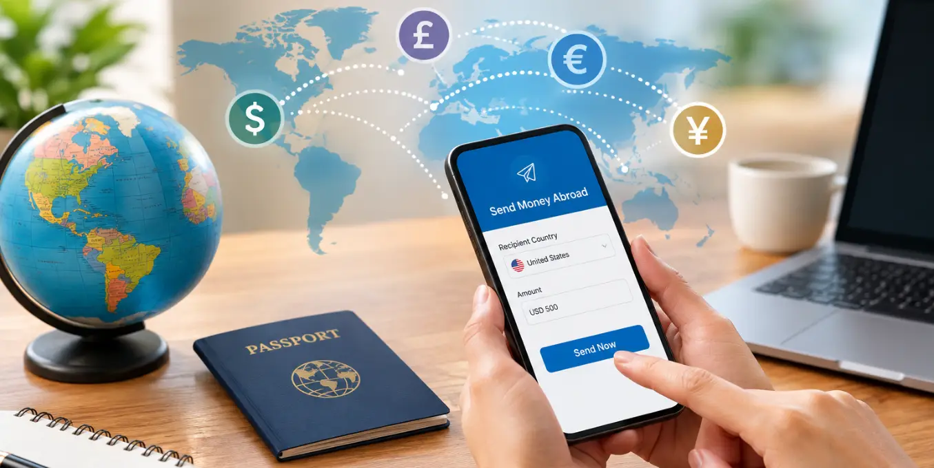 how to send money abroad